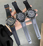 Чоловічий кварцовий цифровий годинник Skmei 2119BKGD Black - Gold, фото 5