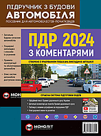 Учебник по устройству автомобиля, ПДД с иллюстрациями и комментариями 2024