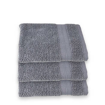 Рушник махровий для рук та обличчя 50х90 | Рушник від виробника "Королева Ночі" | Темно-сірий