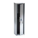 Збройовий сейф на 2 рушниці ШОЕ-1000 чорний, фото 3