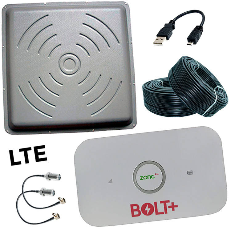 Потужний і компактний 4G Wi-Fi комплект (Роутер Bolt E5573 + Потужна Антена МІМО 24 дБ), фото 1