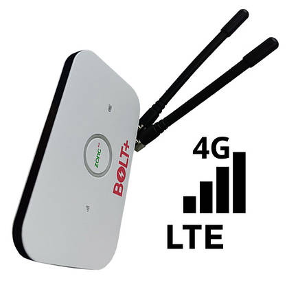 Потужний і компактний 4G Wi-Fi комплект (Роутер Bolt E5573 + Потужна Антена МІМО 24 дБ), фото 4