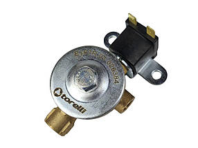 Електроклапан газу латунь із нижнім фільтром (вхід 6 мм) TORELLI (тип Valtec)