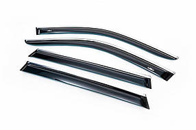Вітровики з хром молдингом (4 шт HIC) для Lexus IS 2005-2013 рр