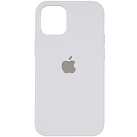 Чехол FULL Silicone Case для iPhone 13 Pro White (силиконовый чехол белый силикон кейс на айфон 13 Про)