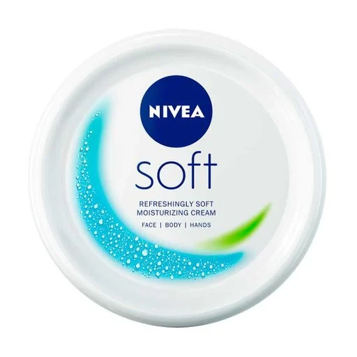 Освіжаючий зволожувальний крем NIVEA Soft для обличчя, рук і тіла 375мл