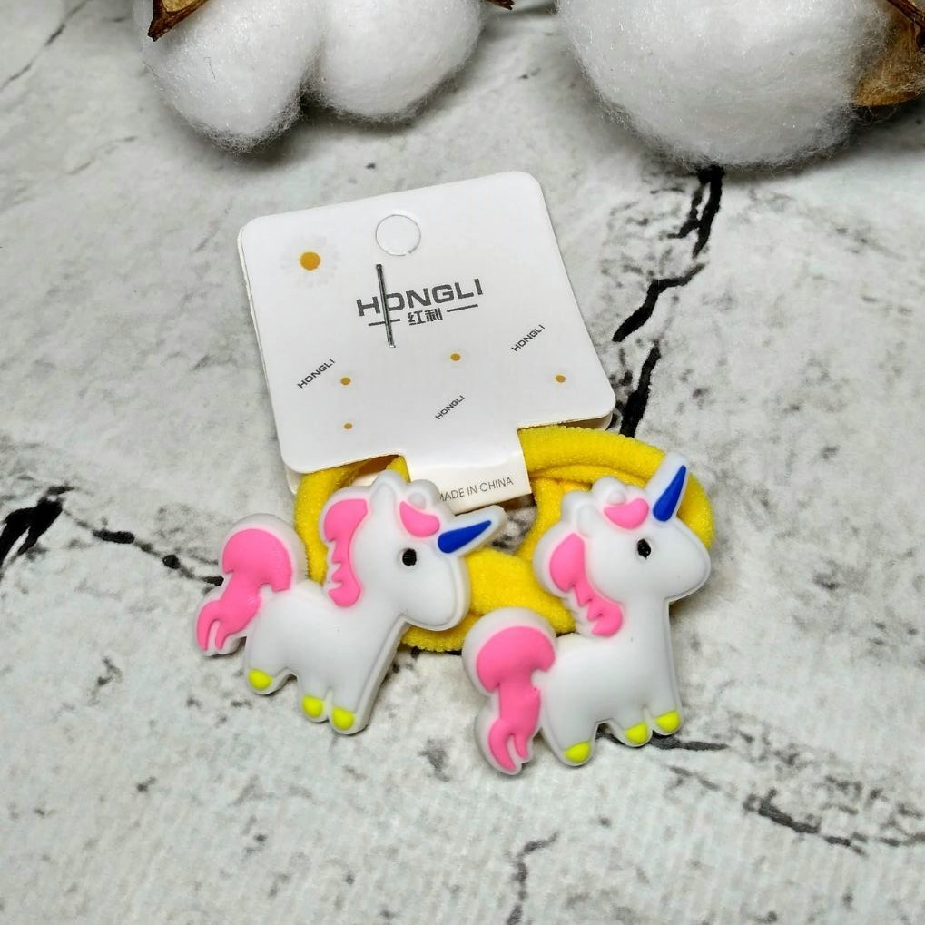 Резинки для волосся дитячі Єдиноріжки CA-3-6-2