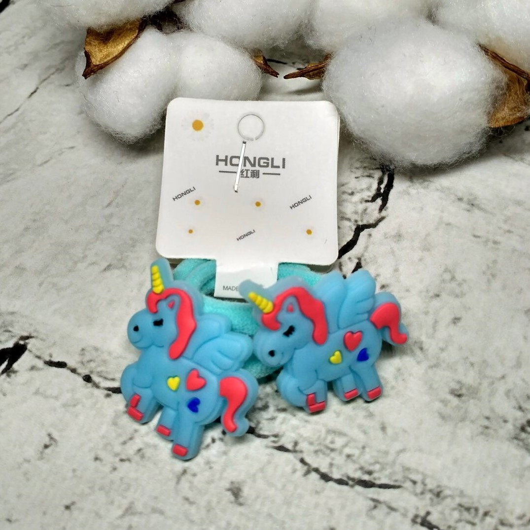 Резинки для волосся дитячі Єдиноріжки CA-3-6-3