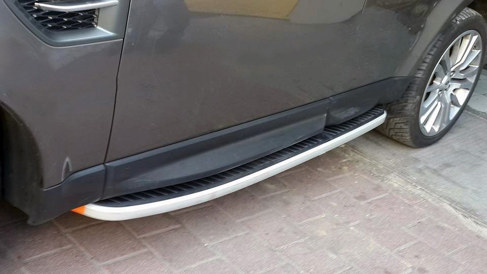 Бокові пороги (2 шт. Алюміній) для Range Rover Sport 2005-2013 рр