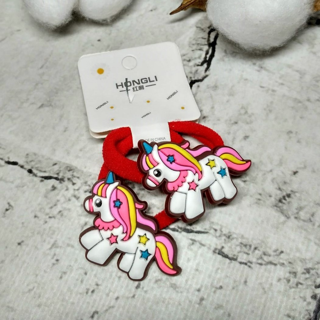 Резинки для волосся дитячі Єдиноріжки CA-3-6-4