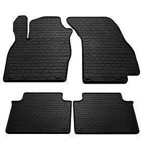 Гумові килимки (4 шт Stingray Premium) для Ауди A8 2018- рр