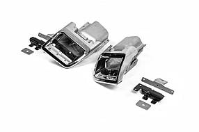 Насадки Autobiography (2 шт нерж) для Range Rover III L322 2002-2012 рр