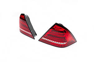 Задні стопи LED (2 шт) для мерседес C-class W203 2000-2007рр, фото 1