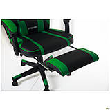 Крісло ігрове VR Racer Dexter Webster чорний/зелений, ТМ Амф, фото 9
