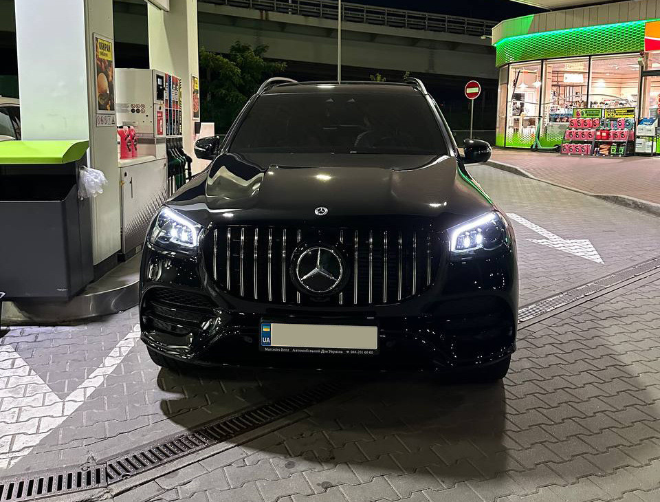 Передня решітка 2019-2023 (GT Panamericana) для мерседес GLS X167