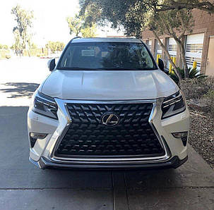 Решітка радіатора з підсилювачем 2013-2023 (Дизайн 2021 року) для Lexus GX460, фото 3
