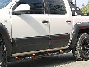 Молдинг двері EuroCap (6 шт ABS) для Volkswagen Amarok 2010-2022 рр