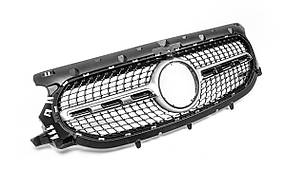 Передня решітка Diamond Silver Без місця під камеру для мерседес GLA H247 2020- рр