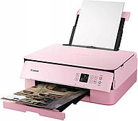 Багатофункціональний струменевий принтер Canon TS5352 розовий рожевий 3 в 1