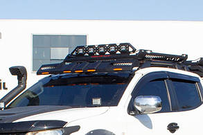 Козирок лобового скла (LED) для мерседес X class, фото 1