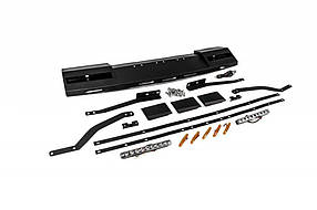 Козирок лобового скла під багажник DAKAR (LED) для Volkswagen Amarok 2010-2022 рр