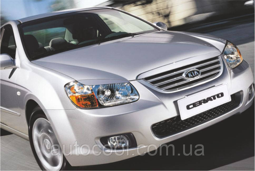 Вії на фари Kia Cerato з 2006-2008 р.в. Кіа Черато, фото 1