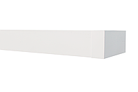 Однорядний профіль для штор із декоративною фасадною планкою 451 см.-600 см.
