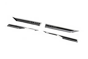 Комплект шильдиків під карбон (4 шт) для Lexus LX570/450d