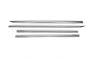 Молдинг дверний OmsaLine (4 шт нерж) для Volkswagen Tiguan 2016-2023 рр