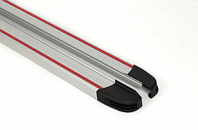 Бокові пороги Maya Red-Grey (2 шт. Алюміній) Коротка (short) і Середня (long) для мерседес Vito / V-class W447 2014- рр