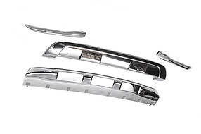 Передня і задня накладки (2 шт) для бмв X1 F-48 2015-2022 рр