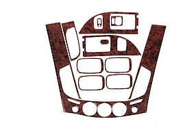 Накладки на панель (11 деталей) Дерево для Mitsubishi L200 2006-2015 рр