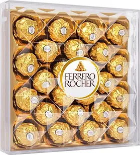 Цукерки шоколадні Ferrero Rocher, 300г, Німеччина, з цілим лісовим горіхом,