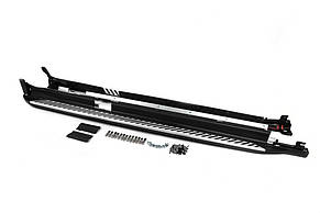 Бокові пороги OEM (2 шт) для бмв X4 G02 2018- рр, фото 1