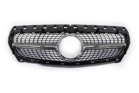 Передня решітка (2013-2016 Diamond Silver) для мерседес CLA C117 рр