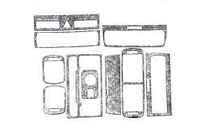 Накладки на панель (2000-2003) Алюміній для Ауди A3 рр