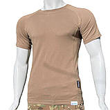 Термоактивна вологовідвідна футболка slim fit реглан виготовлена з преміального матеріалу NyCo, фото 6