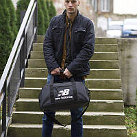 Дорожня шкіряна сумка New Balance, спортивна універсальна сумка через плече високякісна PU-шкіра