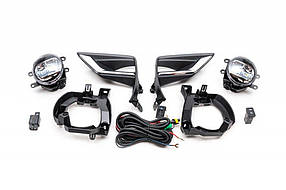 Протитуманки LED з кронтшейнами (2 шт. 2017-2025) для Toyota Land Cruiser Prado 150