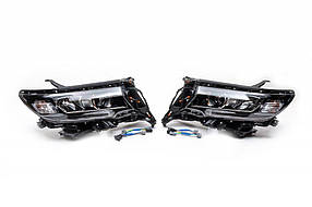 Передня оптика LED (2017-2025 2 шт) для Toyota Land Cruiser Prado 150