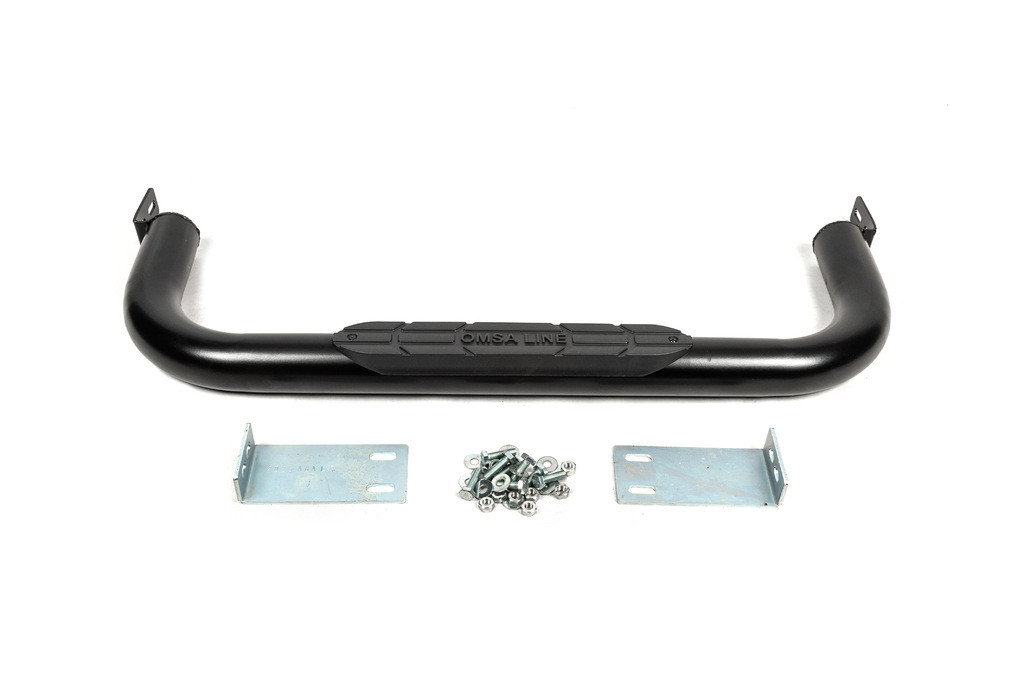 Задній захист Omsa (чорна) для Toyota Hilux 2015- рр