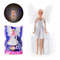 DEFA Кукла Ангел 8219 светящиеся крылья в слюде 30*19 см