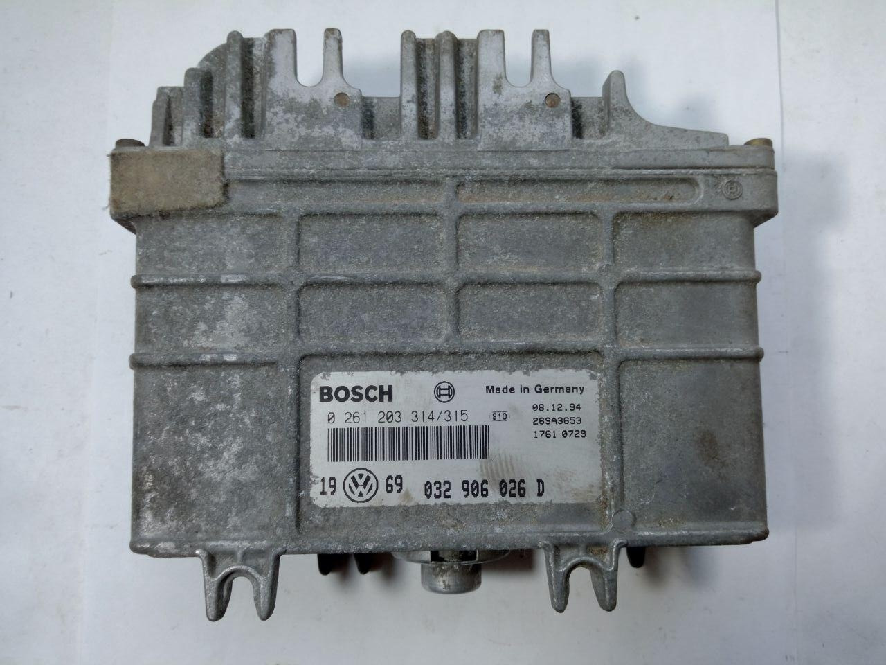 Електронний блок керування Volkswagen Golf 3 Bosch 0 261 203 314/315 / 032906026D, фото 1