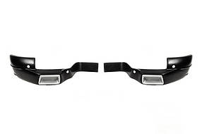 Накладка на задній бампер (під фарбування) для Volkswagen Amarok 2010-2022 рр