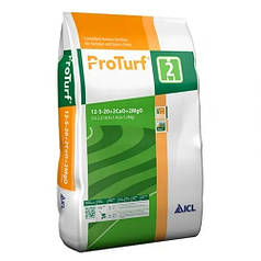 Добриво для газону Pro-turf 12-5-20 (2М) ICL, мішок 25 кг