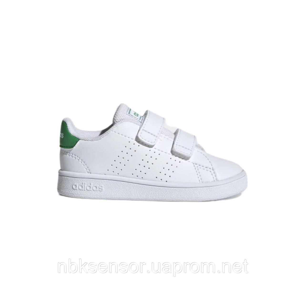 Дитячі кросівки adidas advantage infant, білі - 26 розмір