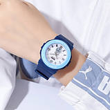 Чоловічий кварцовий цифровий годинник Skmei 2125BU Blue, фото 3