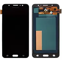 Дисплей для Samsung Galaxy J7 (2016) J710, модуль в сборе (экран и сенсор), черный, TFT