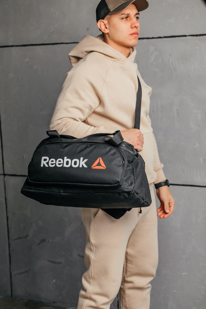 Дорожня спортивна сумка Reebook чорна