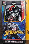 Ігрова фігурка Веном 30 см. Марвел Людина-Павук. Marvel Titan Hero Series Deluxe Venom Action Figure, фото 4